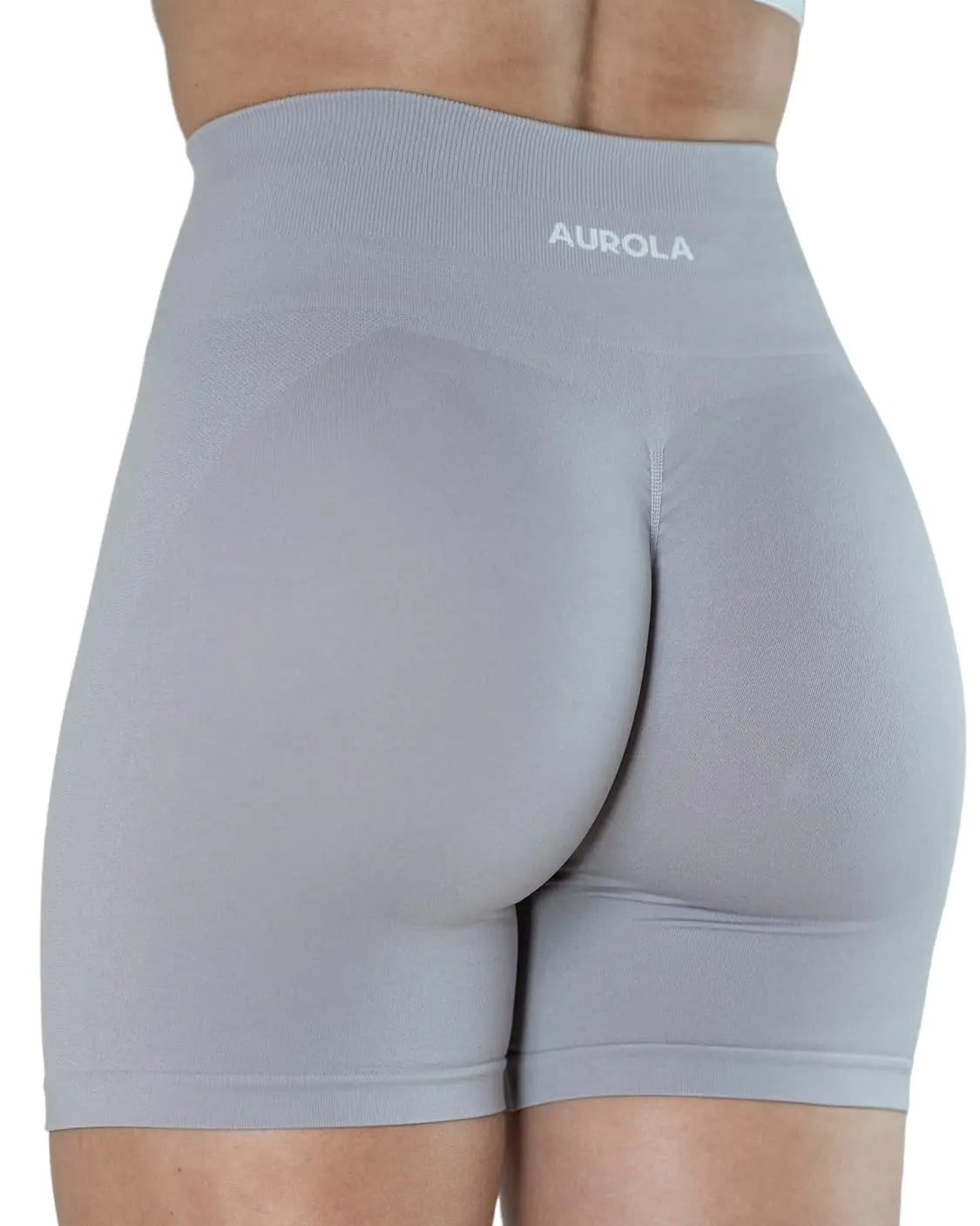 AUROLA Intensify Workout Shorts for Women Seamless Scrunch Short Gym Yoga Running Sport Active Exercise Fitness Shorts X-Large Raindrops